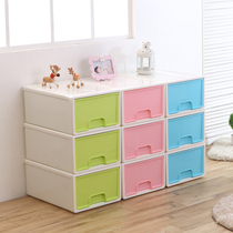 Storage cabinet Drawer storage box Plastic drawer cabinet locker storage box Childrens baby wardrobe large wardrobe