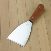 DIY baking tool wood handle stainless steel slope shovel chocolate shovel flour cutter flour multi - shovel shovel