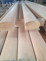 Custom solid wood handrail stair guardrail iron stainless steel engineering flat iron handrail Beech Oak oak railings