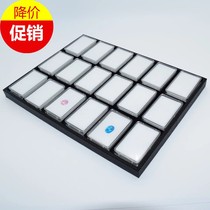 High-end black paint naked diamond ring display tray diamond jewelry disc jewelry box