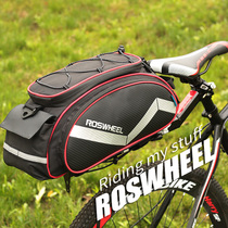 ROSWHEEL Mountain bike bag Riding tail bag Rear shelf bag Piggy bag Bicycle equipment accessories Sports bag