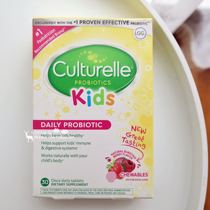 American Culturelle Cornucco Children Probiotic Chewable Tablets Fruit Taste 30 Slice Boxes