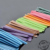 Large plaid tie wire sealing wire bread bag sealing wire lollipop tie wire 100 price