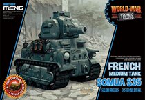 (JZHOBBY)MENG WWT-009 French Soma S-35 medium tank Q version