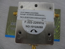 Dismantling parts 222-226MHZ unidirectional circulator only allows the frequency to pass through in one direction to prevent backflow