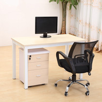 Office Furniture Single Position Simple Steel Frame Desk Chair Composition Staff Table Desk Staff Desk Staff Position