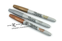 Sharpie METALLIC Silver Gold and silver copper color marker marker made in the United States