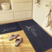New color black thickened soft absorbent easy to clean anti-slip bedroom bathroom Kitchen Door Cushion Footbed Mat