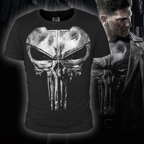 Frank American drama punisher Daredevil Skeleton T-shirt Daredevil punisher