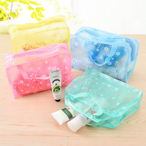 Wash bag Transparent travel storage bag Cleaning care products finishing bag Bathroom waterproof wash bag Cosmetic bag