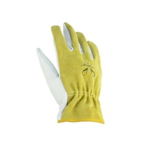 Westdeer green leather palm welder driver driving repair construction gloves 10-2300 construction site handling gloves