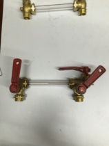 Boiler cock valve high quality thickened brass level gauge cock water level gauge cock combination cock 6 points