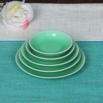New Longquan celadon tableware plate small vinegar plate coaster small plate ceramic seasoning dish sauce dish