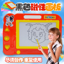 Drawing board Magnetic doodle board black and white writing board Childrens baby home teaching tablet Children puzzle 3 years old