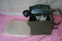 Early production of BCT - 2 type by a multiline fault tester hand - shake telephone with old - fashioned object communication collection retro