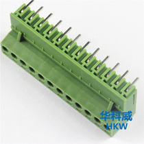 Curved pin KF2EDGK 12p terminal block foot distance 5 08MM plug