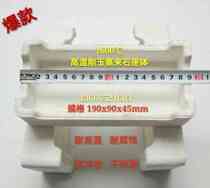 1600 degree corundum mullet saggar refractory brick high temperature saggar high temperature crucible 190x90x45mm