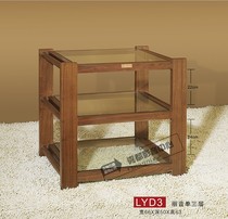 Jazz rack solid wood audio rack Li Yin single three layer LYD3 speaker cabinet power amplifier rack hifi equipment frame