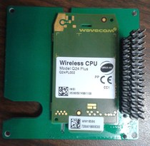 With board wavecom module GPRS communication module 9 90% new Q24 Plus PL002 development board Learning board
