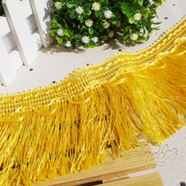 High-grade curtain lace accessories row whiskers long whiskers tassel trim trim edge 10cm curved edge dragon beard
