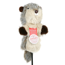 Golf clubhead cover No. 1 wood pole sleeve ground rat DAPHNES serve wooden pole sleeve cartoon wooden pole sleeve