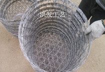 Iron basket Iron basket basket round wire wire basket basket Stainless steel vegetable and fruit storage turnover box