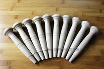 qin tou carving wooden handle aspen wood handle knife