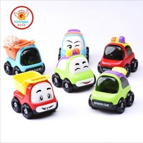 Aiqi Angel inertial car toy children baby infant simulation car engineering car model inertial smiley car
