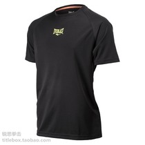 (USA Shipping) Official EVERLAST Boxing Half Sleeve Quick Dry T-shirt Mens Black