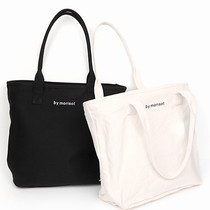New ulzzang canvas bag shoulder handbag womens bag environmental protection shopping bag ins cloth bag mother bag student bag