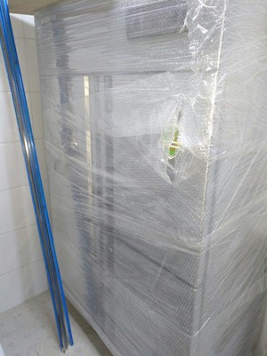 劲福 四门冰箱商用4门六门冰柜展示柜厨房冷柜冷藏冷冻立式保鲜柜