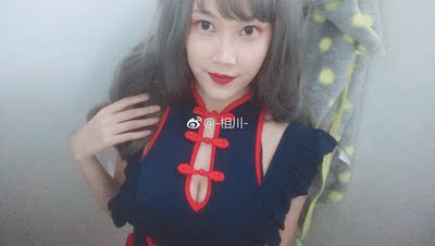 中国风这个太好看了！！围裙和衣服是分开的，可以拆开穿！！！