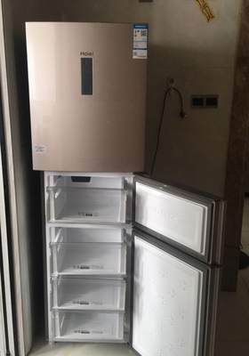 冰箱三门家用风冷无霜一级能效节能变频Haier/海尔 BCD-217WDVLU1