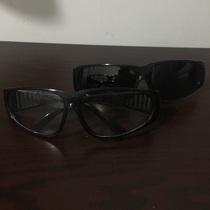Welding glasses protective glasses black and white glasses argon arc welding glasses goggles wind glasses wholesale p0772p0773