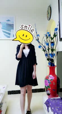 质量不错，雪纺面料，柔软舒服，不扎肉，款式新颖好看，穿着性感，黑色百搭，喜欢。