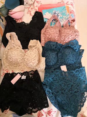 宝贝很喜欢，穿着很舒服，5星好评！以后的内衣就是爱比娜啦，下次还会光临！