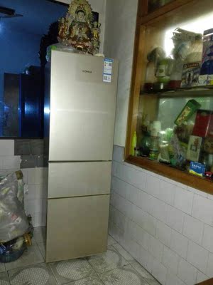 Konka/康佳 BCD-212WEGX3S三门冰箱家用节能小多门风冷无霜电冰箱