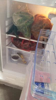 AUX/奥克斯 BCD-116AD旗舰店小冰箱小型宿舍家用双门非海尔电冰箱