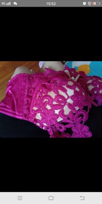 衣服到货了,很划算,面料很舒服,颜色是我喜欢的外面是整体黑色,里面是粉色,是中厚款,不是我以为的薄款,好评好看跟图片上的一致,没有色差做工细致,戴上有聚拢效果,一套的价格还这么实惠,喜欢内衣的质量非常好,与卖家描述的完全一致,快递真的是很快哦。以后会经常光顾哦。非常满意,真的很喜欢,完全超出期望值,发货速度非常快,包装非常仔细、严实,物流公司服务态度很好,运送速度很快,很满意的一次购物。下次来还请优惠一些哦~深宝蓝很好看!尺码偏大,平时穿70A的要扣最紧的一排扣子。这么便宜果断又下手一套酒红色的。 衣服到货了,很划算,面料很舒服,颜色是我喜欢的外面是整体黑色,里面是粉色,是中厚款,不是我以为的薄款,好评好看跟图片上的一致,没有色差做工细致,戴上有聚拢效果,一套的价格还这么实惠,喜欢内衣的质量非常好,与卖家描述的完全一致,快递真的是很快哦。以后会经常光顾哦。非常满意,真的很喜欢,完全超出期望值,发货速度非常快,包装非常仔细、严实,物流公司服务态度很好,运送速度很快,很满意的一次购物。下次来还请优惠一些哦~深宝蓝很好看!尺码偏大,平时穿70A的要扣最紧的一排扣子。这么便宜果断又下手一套酒红色的。