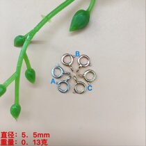 G18K gold necklace bracelet with hand chain spring buckle