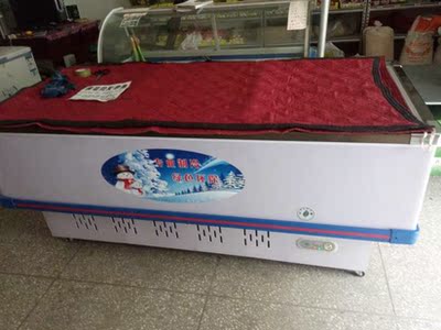 格盾超市组合岛柜展示柜商用卧式冰柜玻璃门冷冻速冻大冰箱海鲜柜