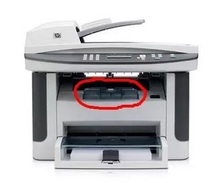 HP HP1522NF Cardboard hp1319 Paper tray holder 3050 Paper baffle Printer accessories