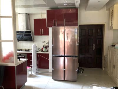 Midea/美的 BCD-428WTPZM(E)十字门冰箱双开门变频风冷家用电冰箱