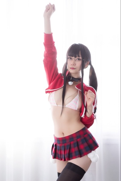 淘宝买家秀 1件包邮 运动服短款半身上衣胖次套装