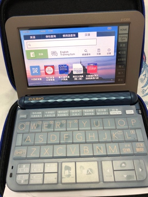 评测对比卡西欧电子词典英语E-Z200与E-G200哪个好,有何不同之处