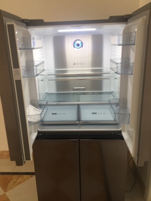 Midea/美的 BCD-428WTPZM(E)十字门冰箱双开门变频风冷家用电冰箱