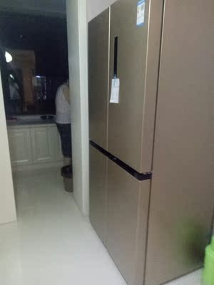 Midea/美的 BCD-468WTPM(E)十字门冰箱双开门风冷变频家用电冰箱