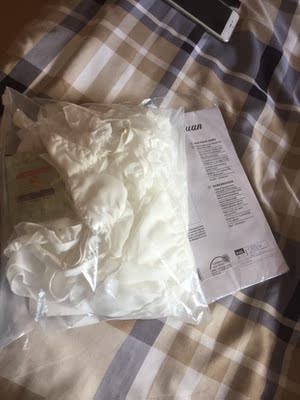 面料真的很好。手感也不错👍。还有赠送了眼罩 非常性感 期待上身效果超级赞超级喜欢❤️😘😘