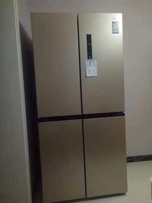 Midea/美的 BCD-468WTPM(E)十字门冰箱双开门风冷变频家用电冰箱