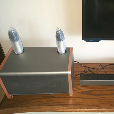 真实使用感受开箱：山水95E电视音响回音壁音响怎么样，音质如何？震撼